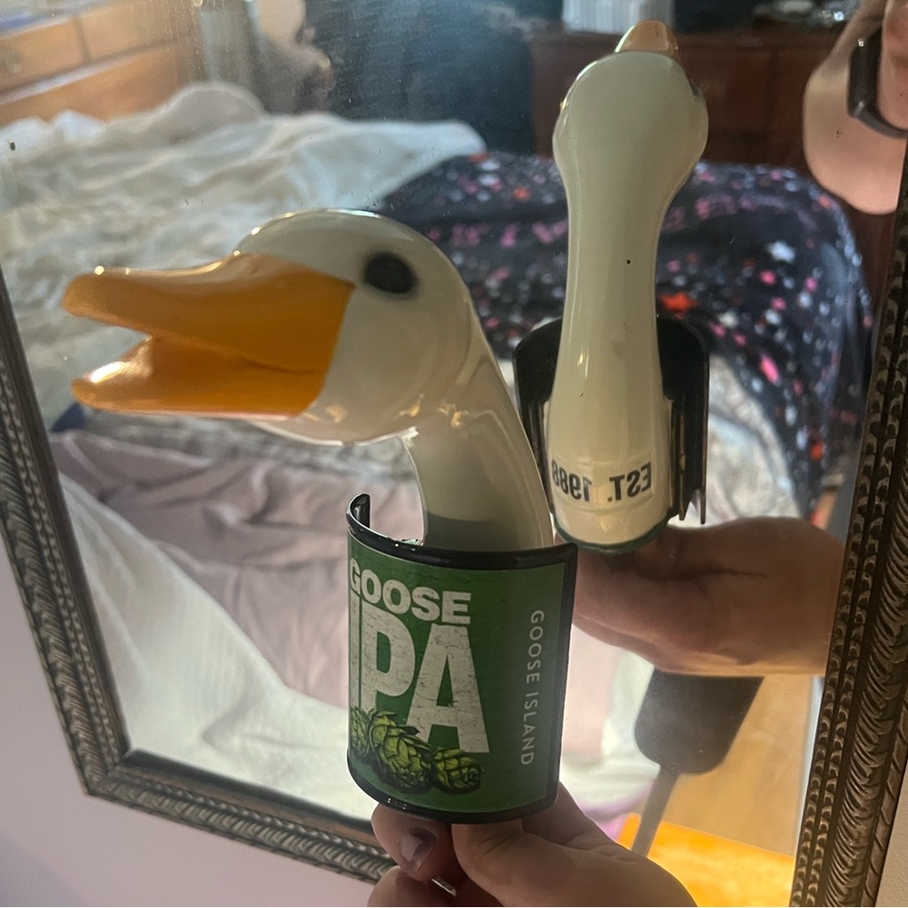 ***SOLD***Goose Island Tap Handle